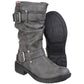 Rocket Dog Women's Trumble Biker Boot in Black