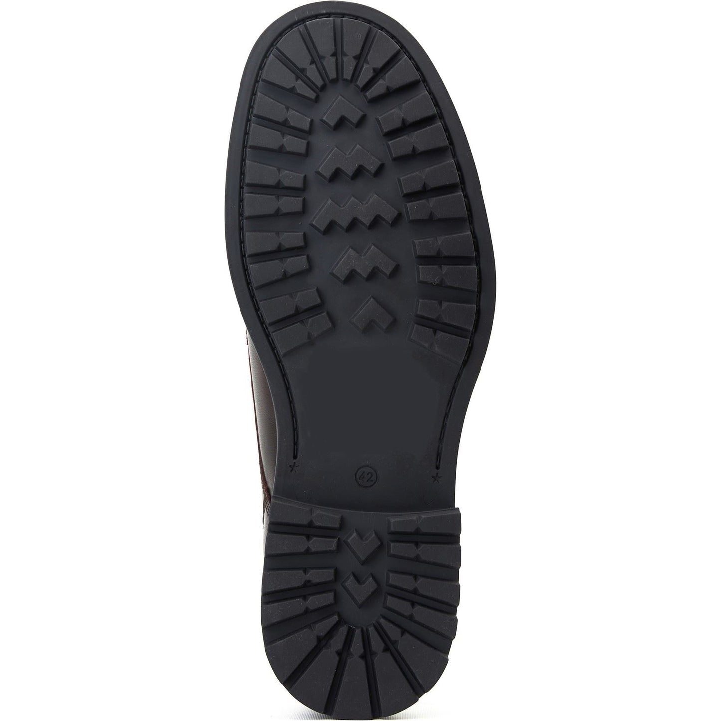 Base London Locke Leather Men's Brown Lace-Up Shoes