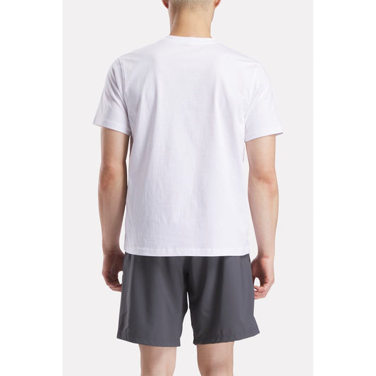 Reebok Cody Crew Neck Tee Cotton Men's White Short Sleeve T-Shirt