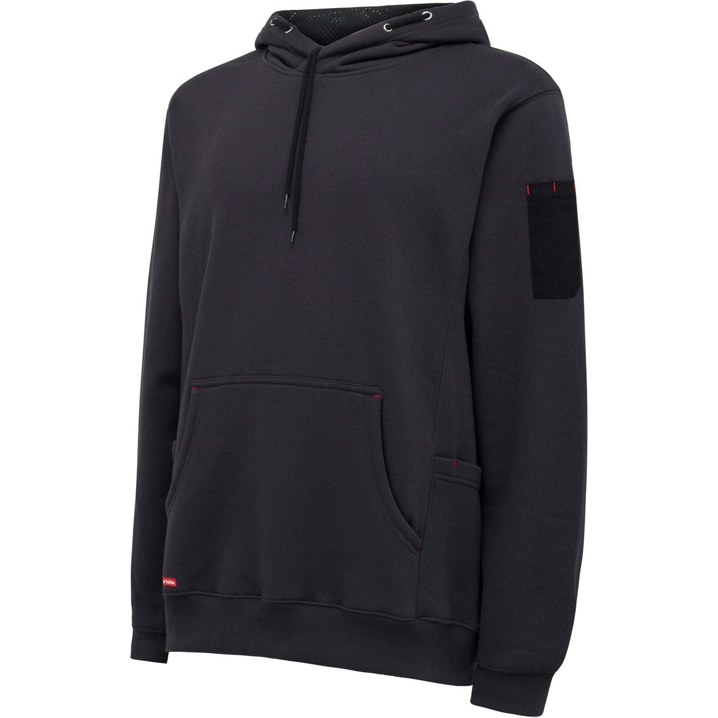 Hard Yakka Men's Brushed Fleece Hoodie in Grey Marle