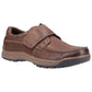 Hush Puppies Men's Casper Touch Fastening Shoes in Brown