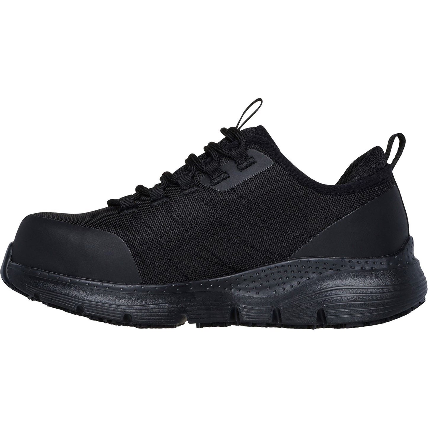 Skechers Workwear Arch Fit SR Ebinal Textile Women's Black Safety Trainers