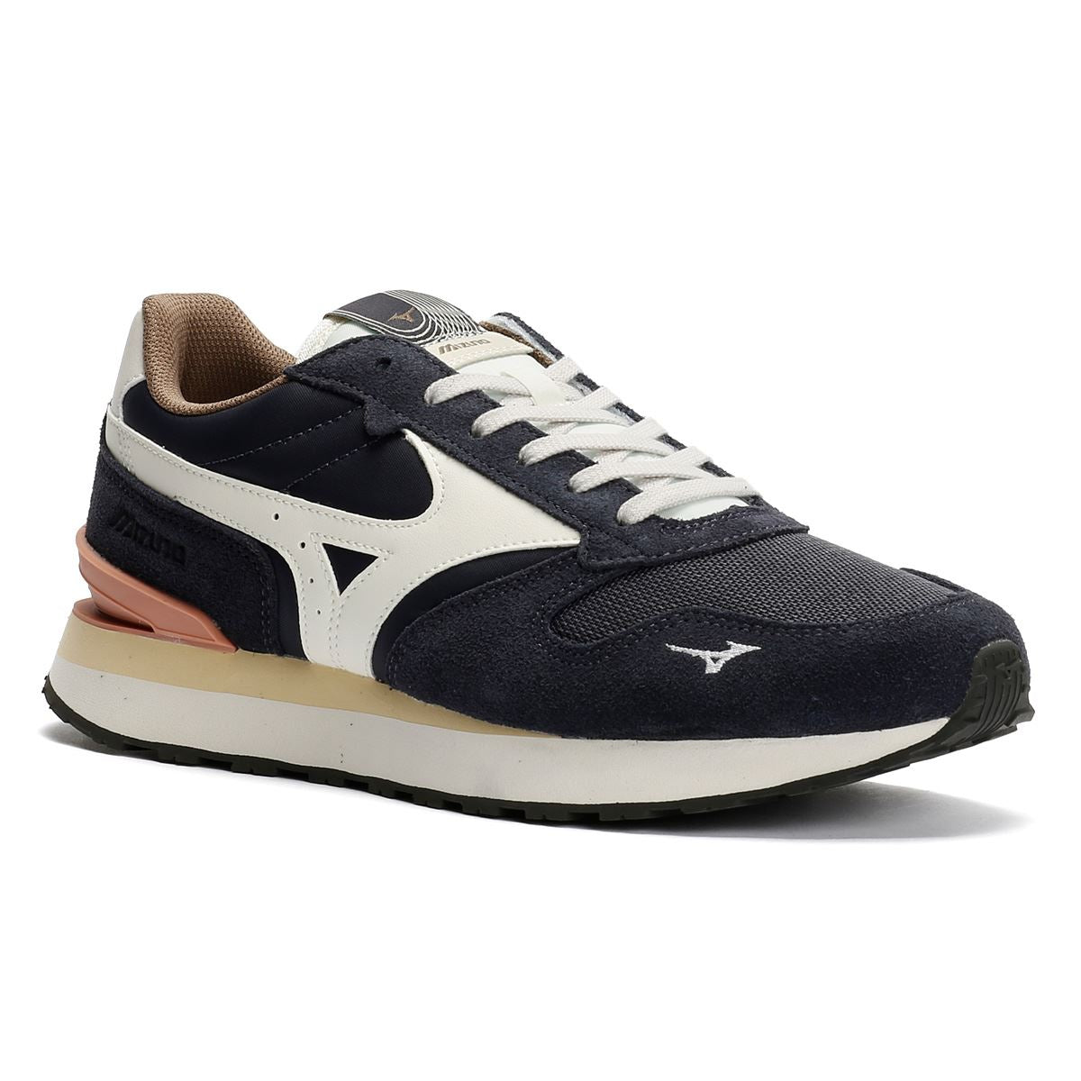 Mizuno RB87 Odussey Grey/Pristine/Cameo Brown Trainers