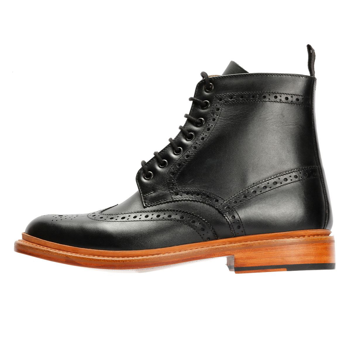 Chapman & Moore Walter Brogue Leather Men's Boots