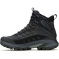 Merrell Moab Speed 2 Thermo Mid Suede Men's Triple Black Hiking Boots