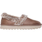 Skechers Cozy Up Polyester Women's Taupe Slippers