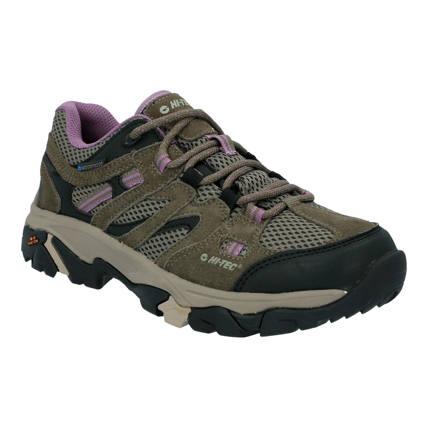 Hi-Tec Apex Lite Low Polyester Women's Taupe Hiking Boots