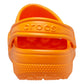 Crocs Classic Thermoplastic Orange Zing Loafers