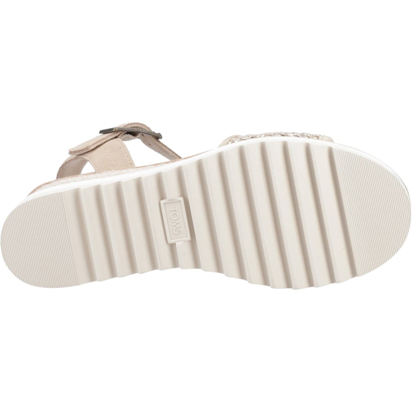 TOMS Women's Diana Wedge in Champagne