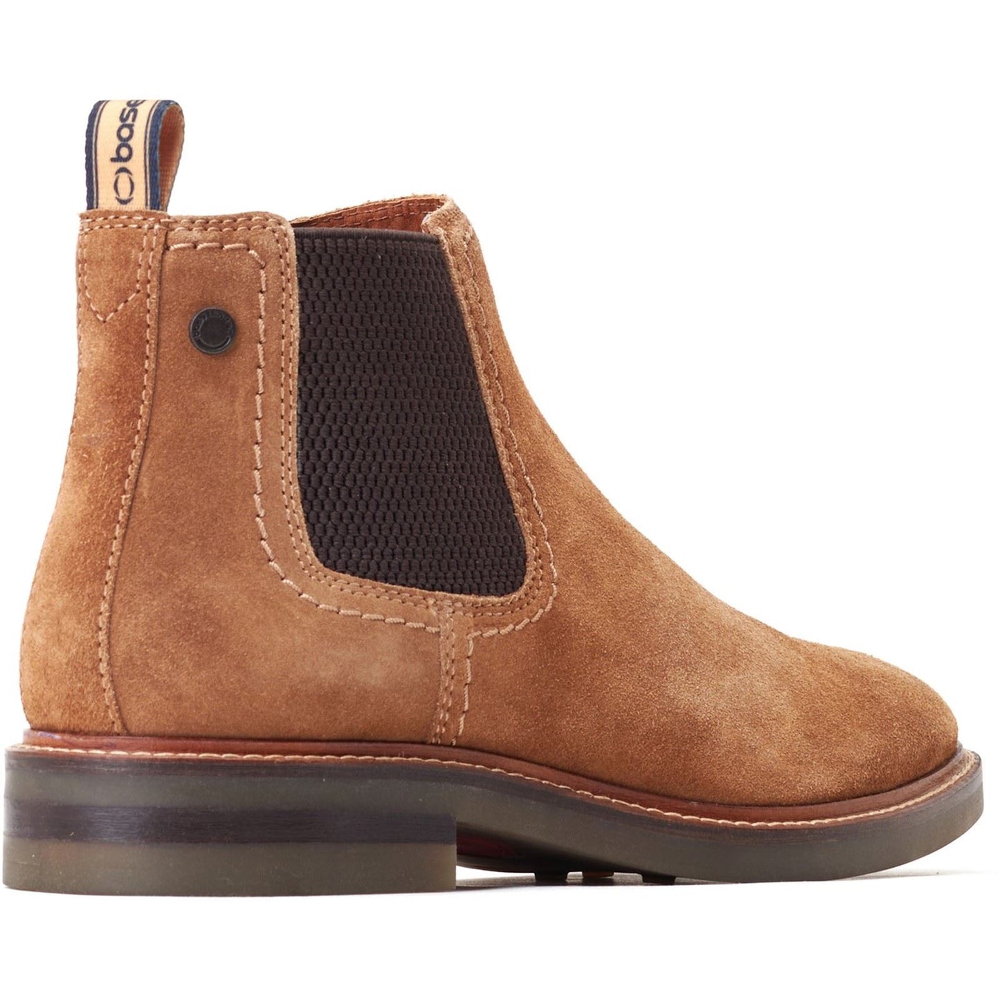 Base London Men's Portland Chelsea Boot in Ginger