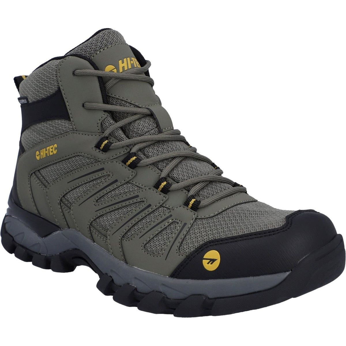 Hi-Tec Campana Mid Polyurethane Men's Dusty Olive/Honey Hiking Boots