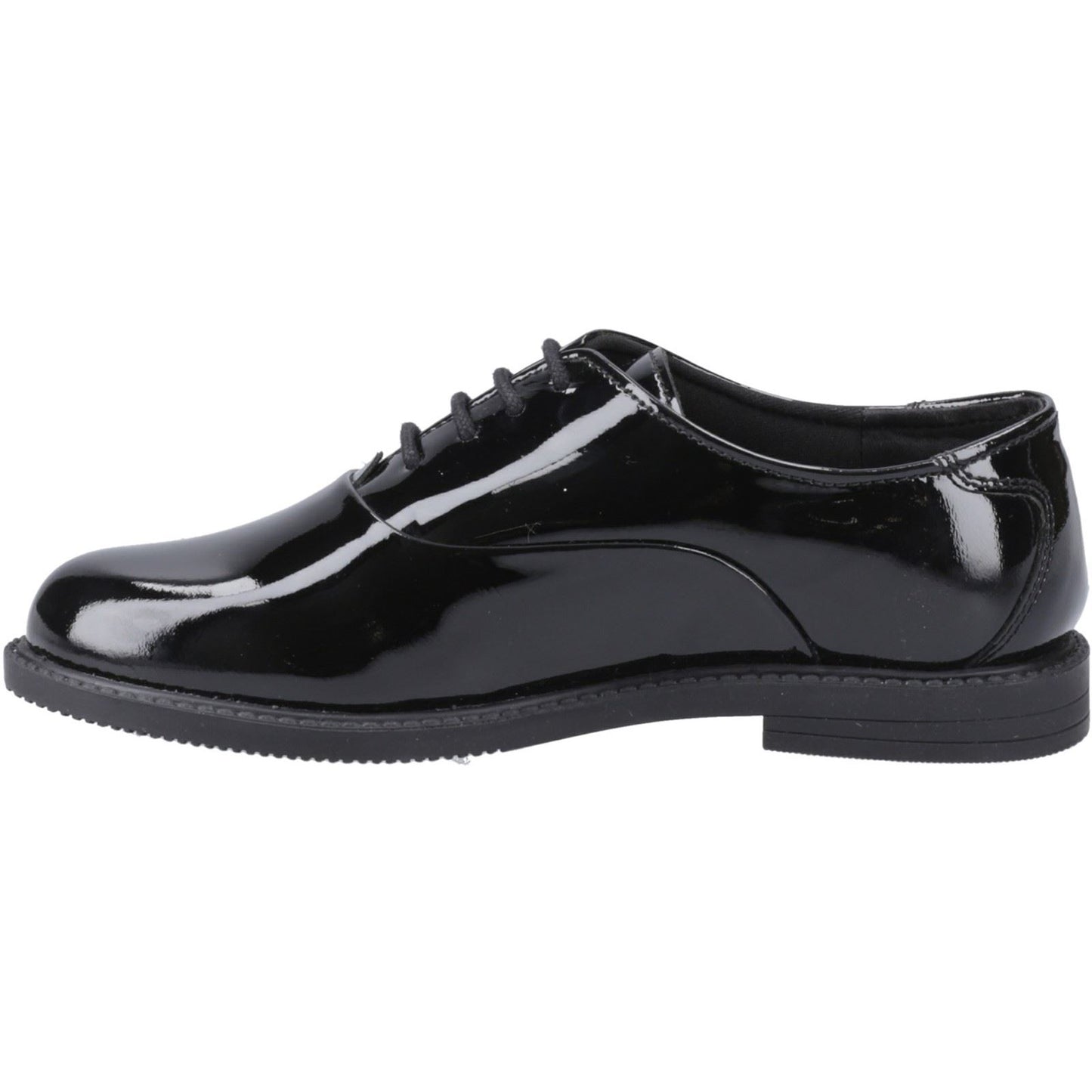 Hush Puppies Nellie Patent Leather Black Oxford Shoes