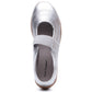 Hush Puppies Juno Sneakerina Leather Women's SILVER Flats