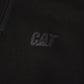 Caterpillar Essential 1/4 Zip Polyester Men's Black Sweatshirt