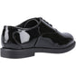 Hush Puppies Nellie Patent Leather Youth Black Oxford Shoes