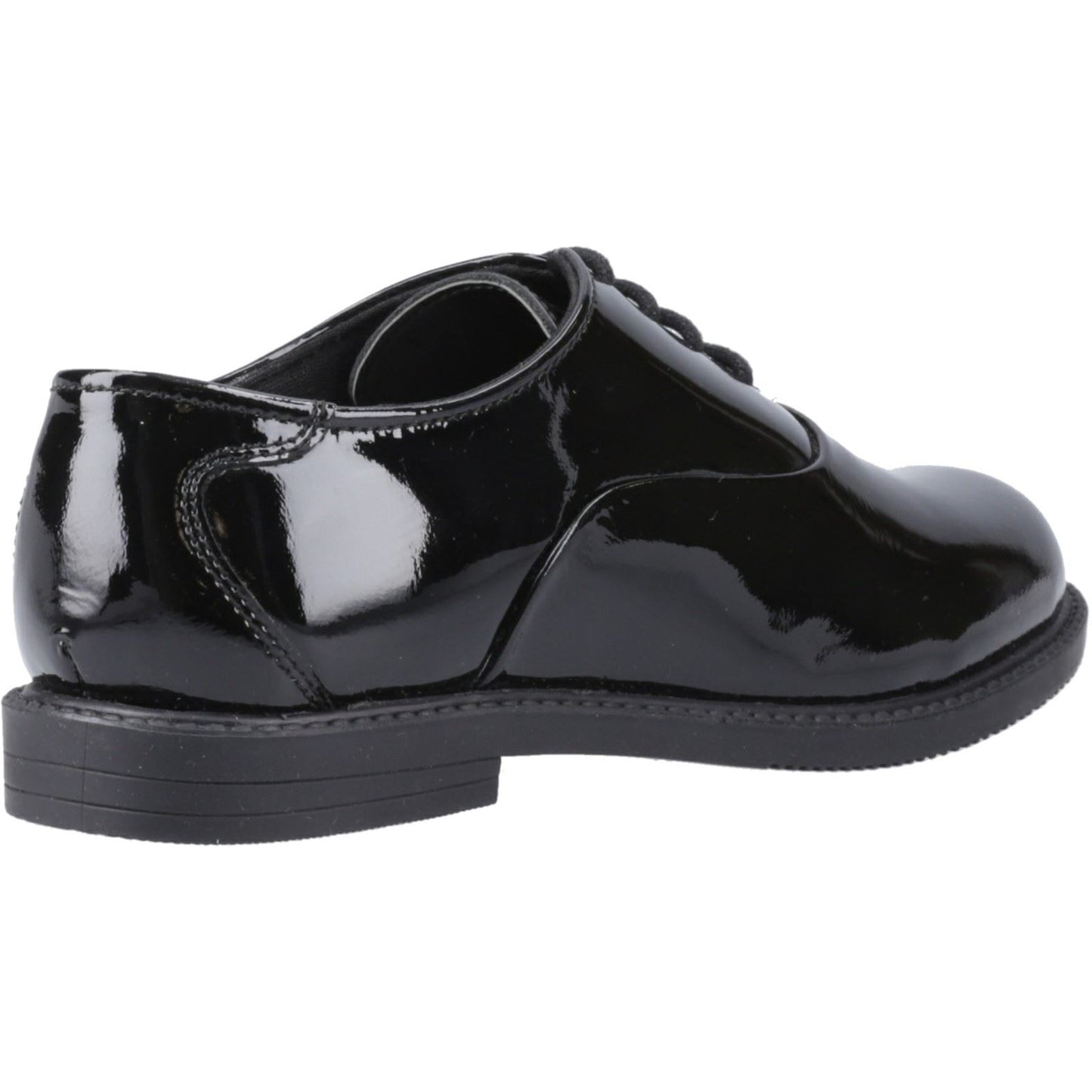 Hush Puppies Nellie Patent Leather Youth Black Oxford Shoes