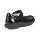 Geox J Naimara G.A Leather Girl's Black Patent Shoes