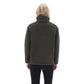 Hunter Tiorga 1/4 Zip Borg Fleece Polyester Men's Green Zip Neck Pullovers