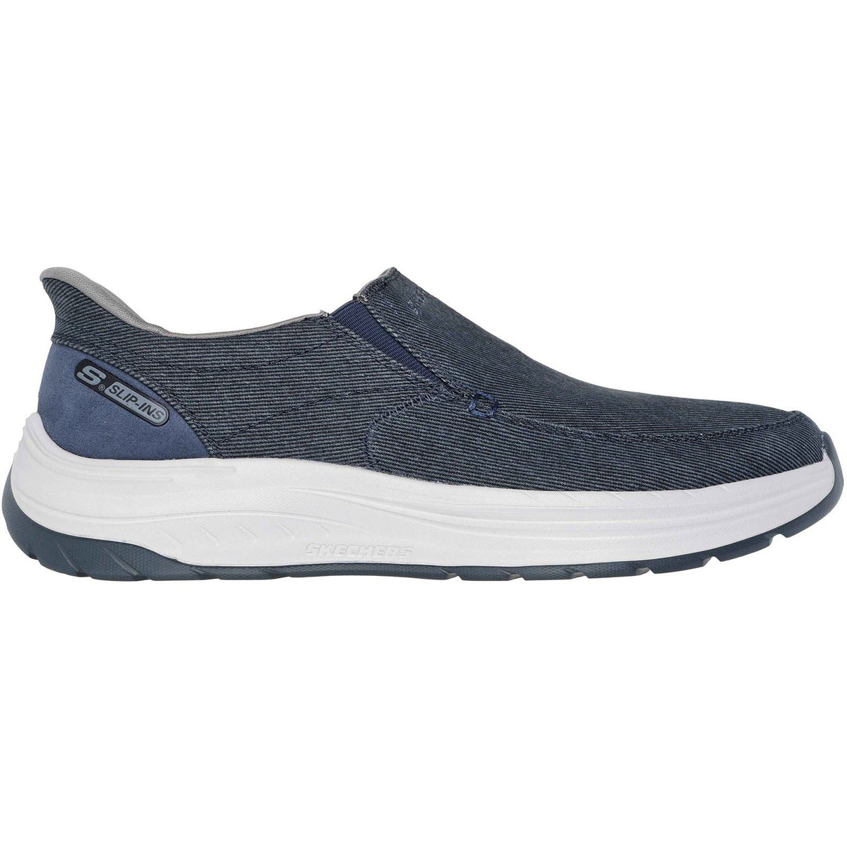 Decklan Rivals Skechers Decklan - Gulliver Textile Men's Navy Standard Trainers ...