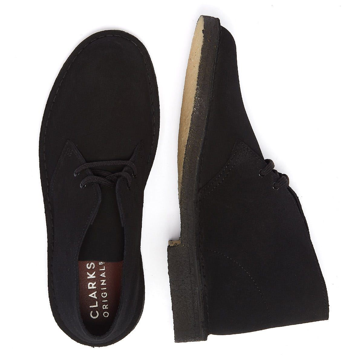 Clarks Originals - 26155480 MENS DESERT BOOT BLACK SDE