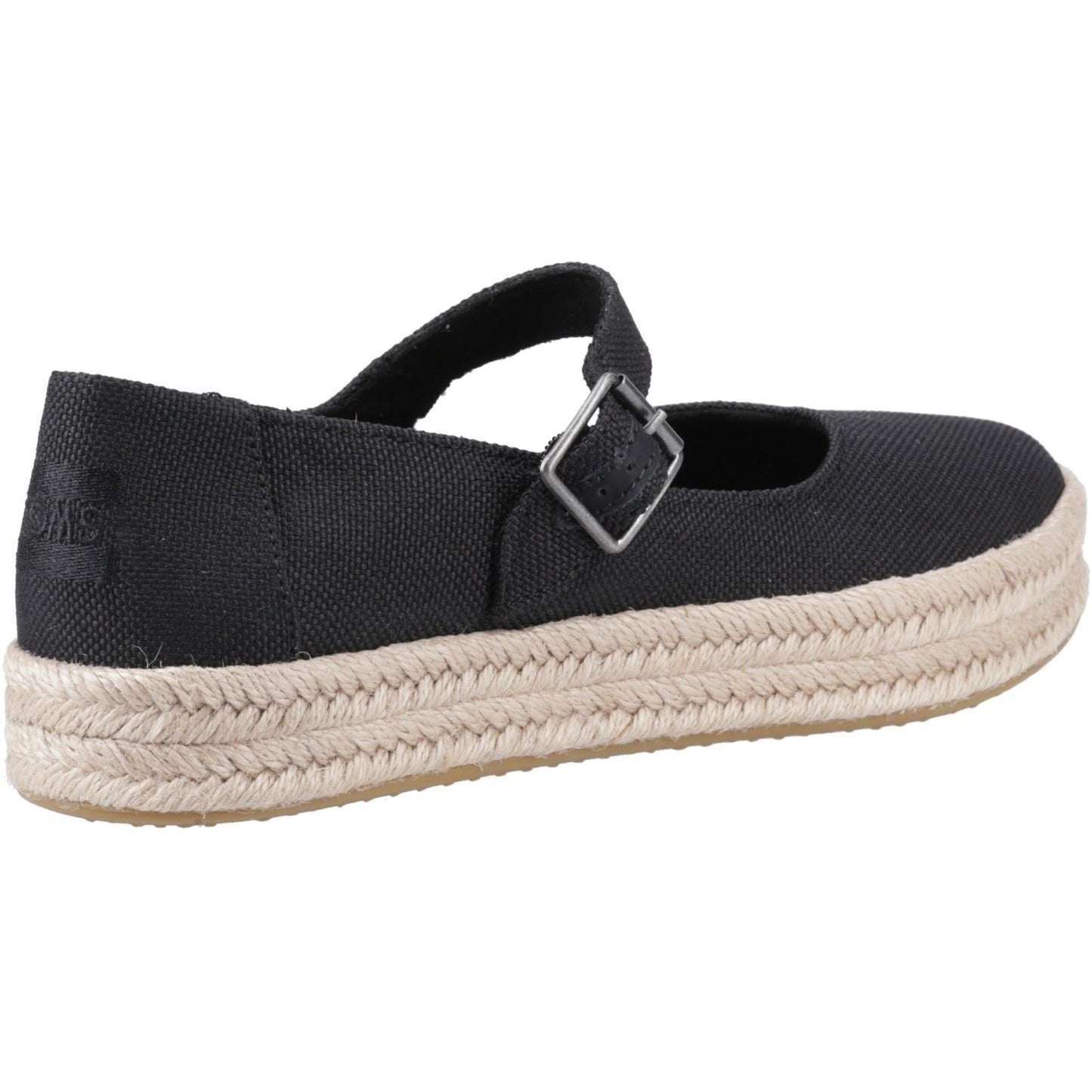 TOMS Women's Carolina Mary Jane Shoe in Black