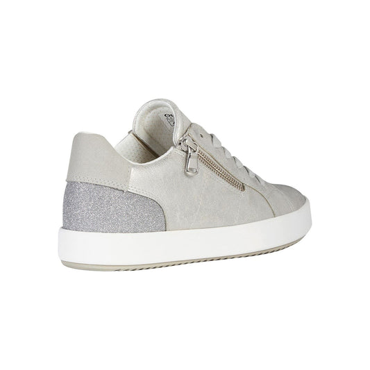 Geox Women's D Blomiee A Sneakers in Silver