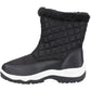 Cotswold Butterrow Textile Women's Black Winter Mid Calf Boots