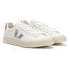Veja Campo Leather Women's White/Silver/UltraViolet Trainers