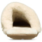 Crocs Classic Fuzz Scuff Thermoplastic Men's Sepia Slippers