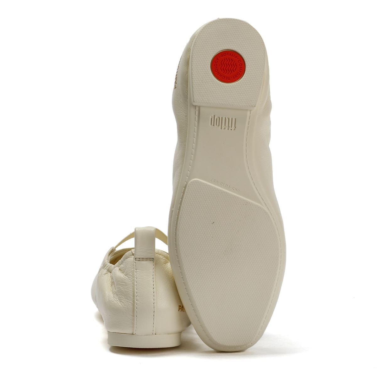 FitFlop X Pantone Delicato Mary Jane Leather Women's White Shoes