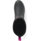 Muck Boots Women's Arctic Sport Mid Wellington Boots in Black/Magenta