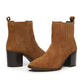 Osprey London The Naples Suede Women's Tan Boots
