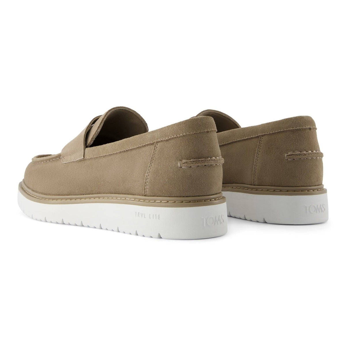 TOMS Navi TRVL LITE Havana Leather Men's Dune Loafers