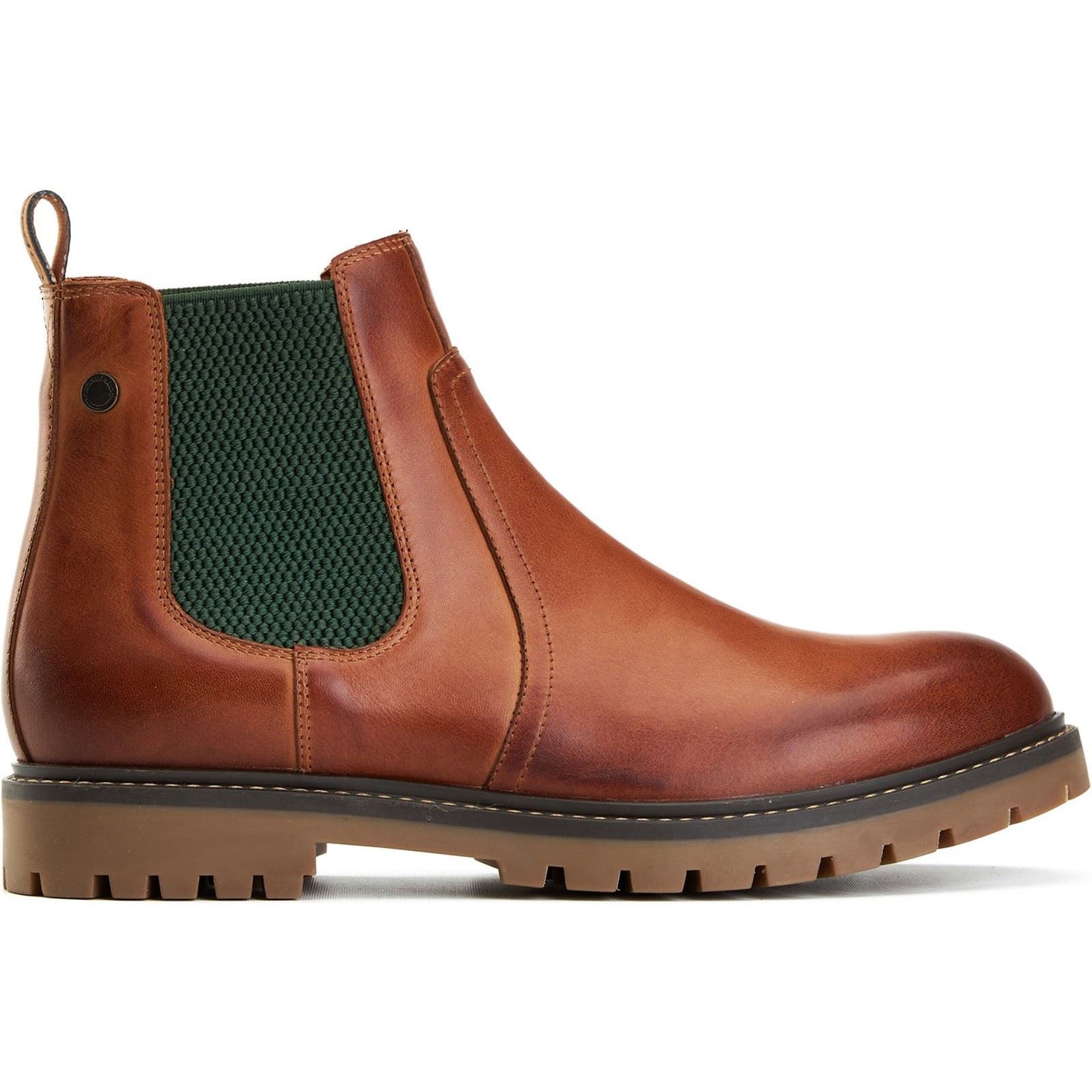 Base London Zinc Leather Men's Tan Boots