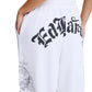 Ed Hardy Gothic Dragon Stone Wash Women's White Joggers