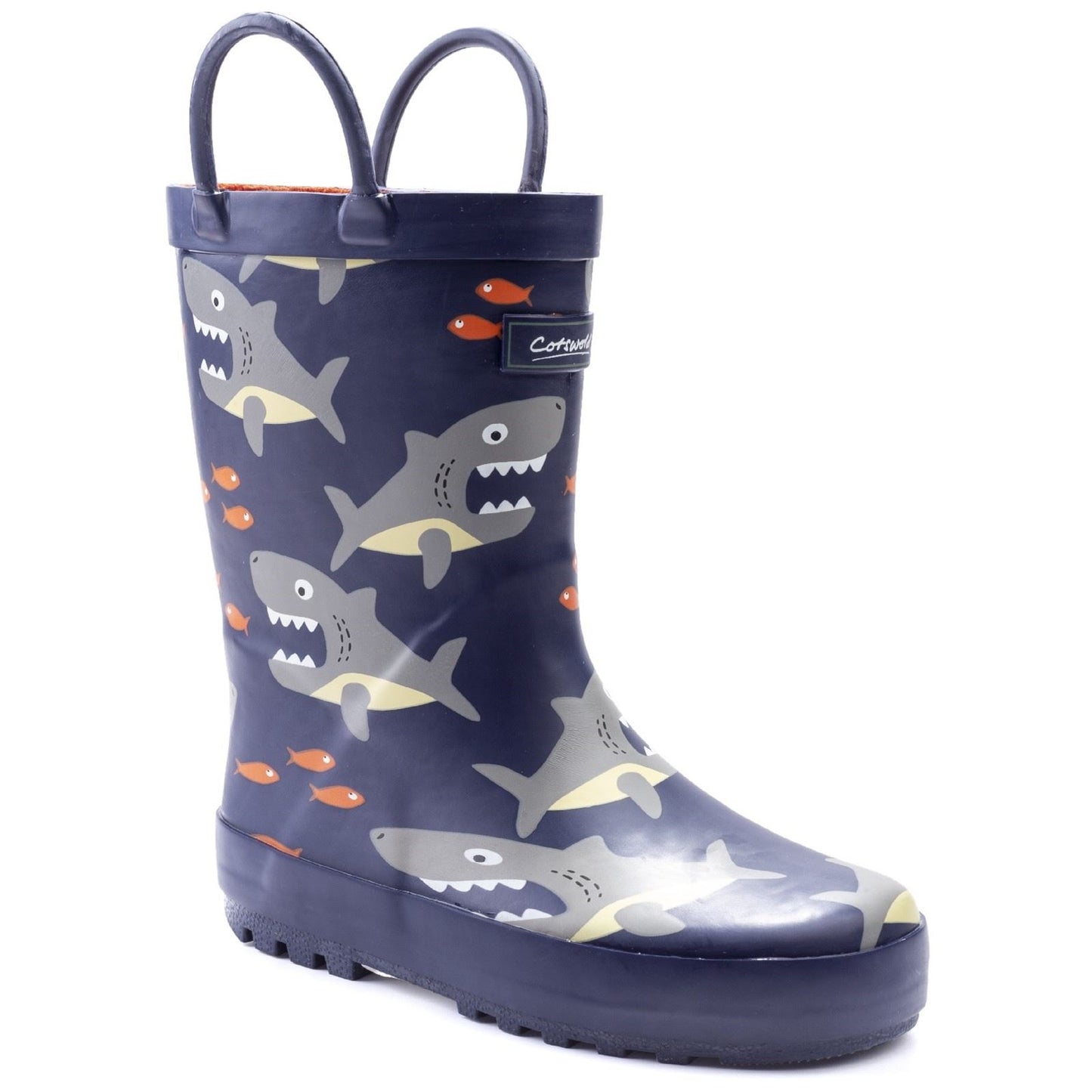 Cotswold Puddle Rubber Shark Wellington Boots