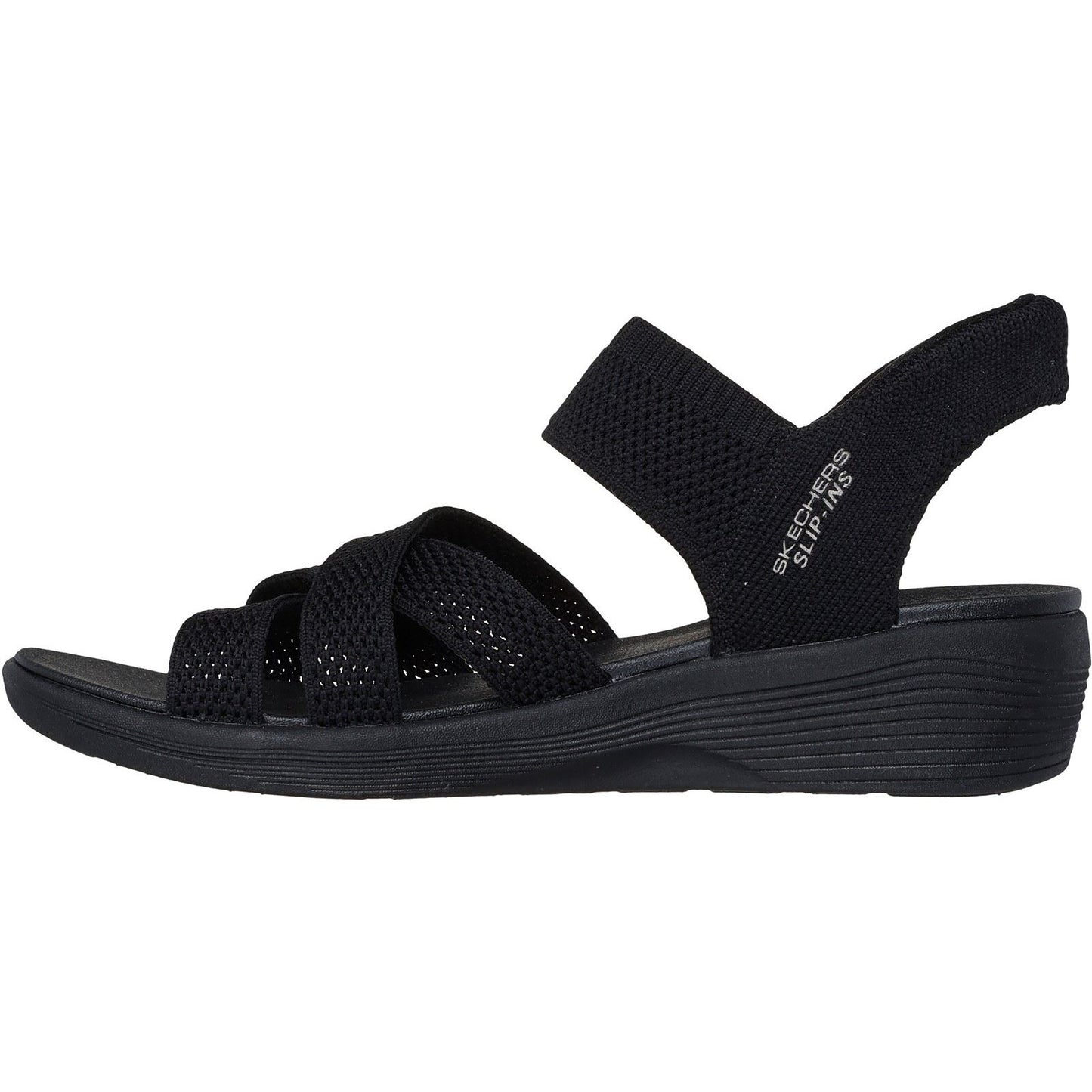 Skechers Arya - Cooling Off Polyester Women's Black Sandals