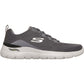 Skechers Arch Fit Summits Kravel Textile Men's Charcoal Mesh/Lime Trim Trainers