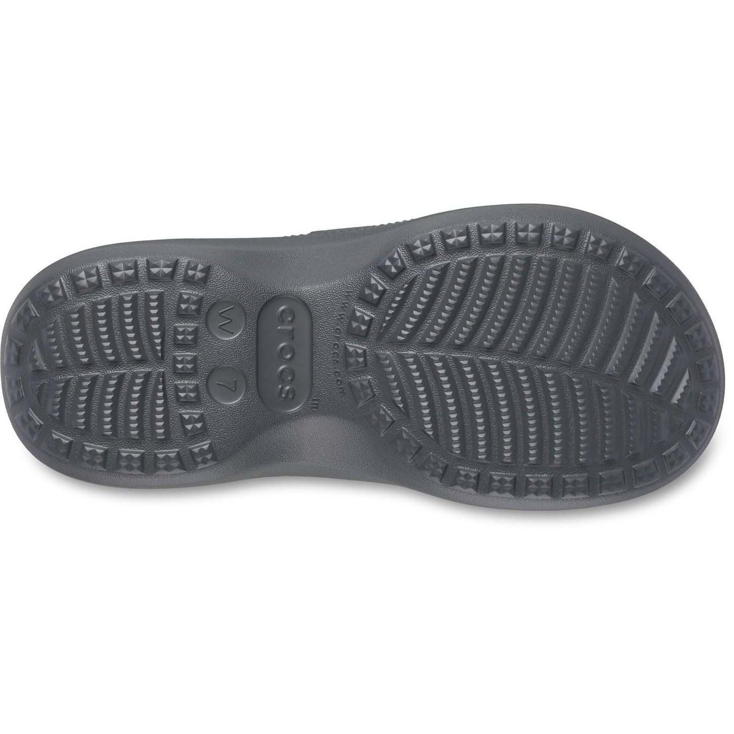 Crocs Saturday Platform Buckle EVA Women's Carbon Sandals