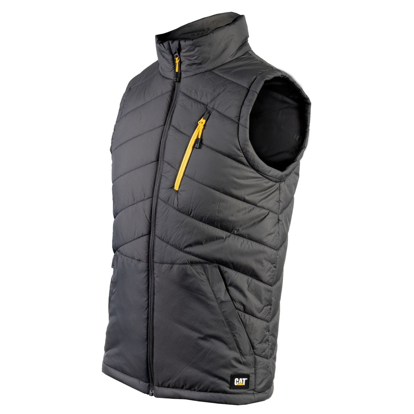 Caterpillar Men's Essentials Body Warmer in Dark Shadow
