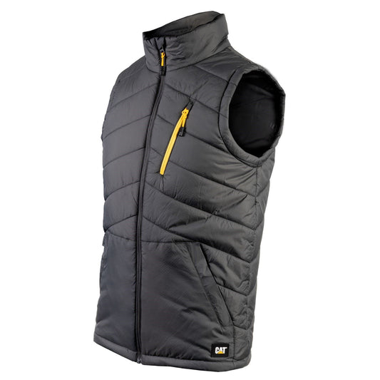 Caterpillar Men's Essentials Body Warmer in Dark Shadow