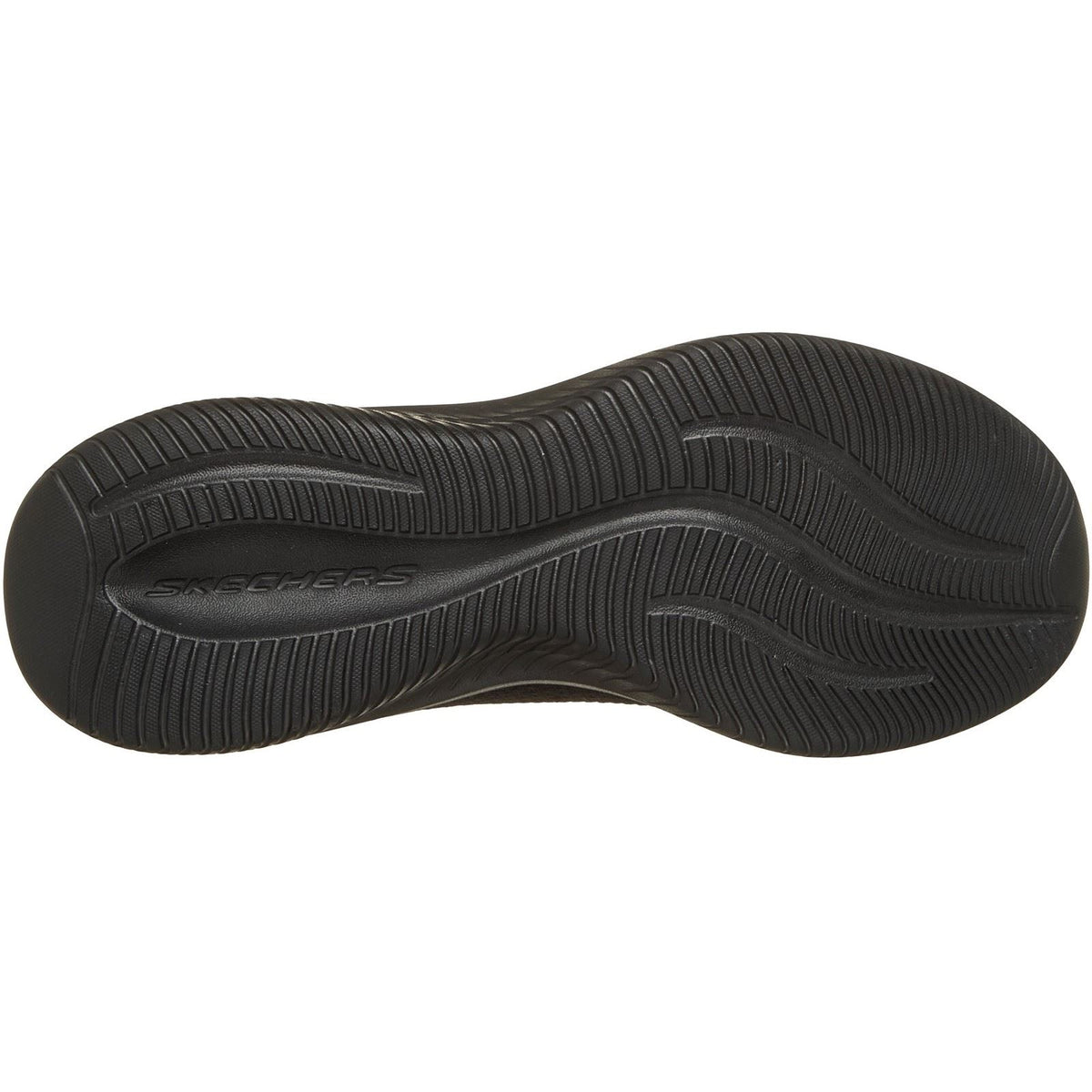 Skechers Ultra Flex 4.0 Polyester Women's Black / Black Sole Trainers
