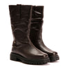 Osprey London The Gabarron Leather Women's Chocolate Boots