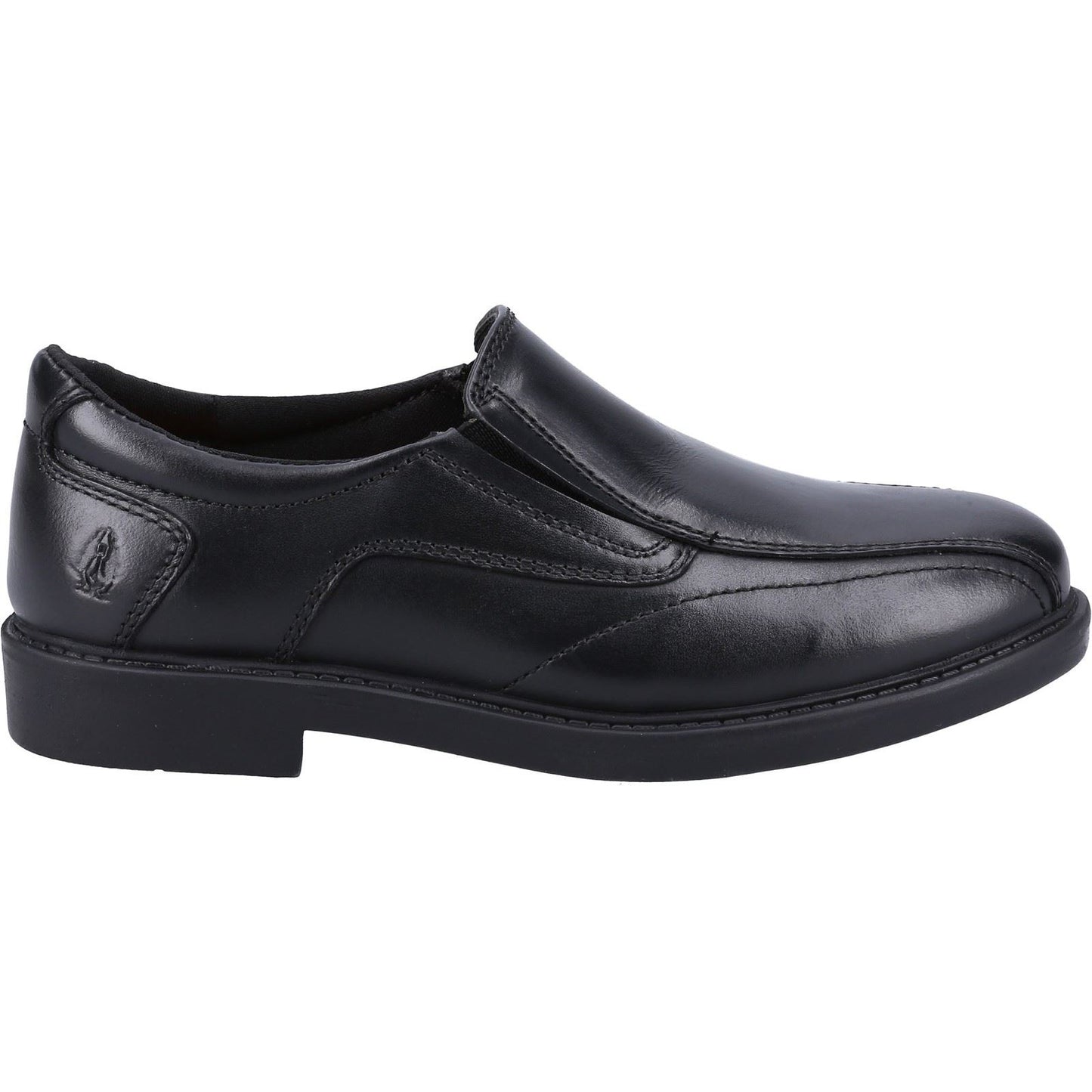 Hush Puppies Toby Leather Black Loafers