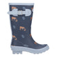 Cotswold Woodland Rubber Junior Deers Wellington Boots