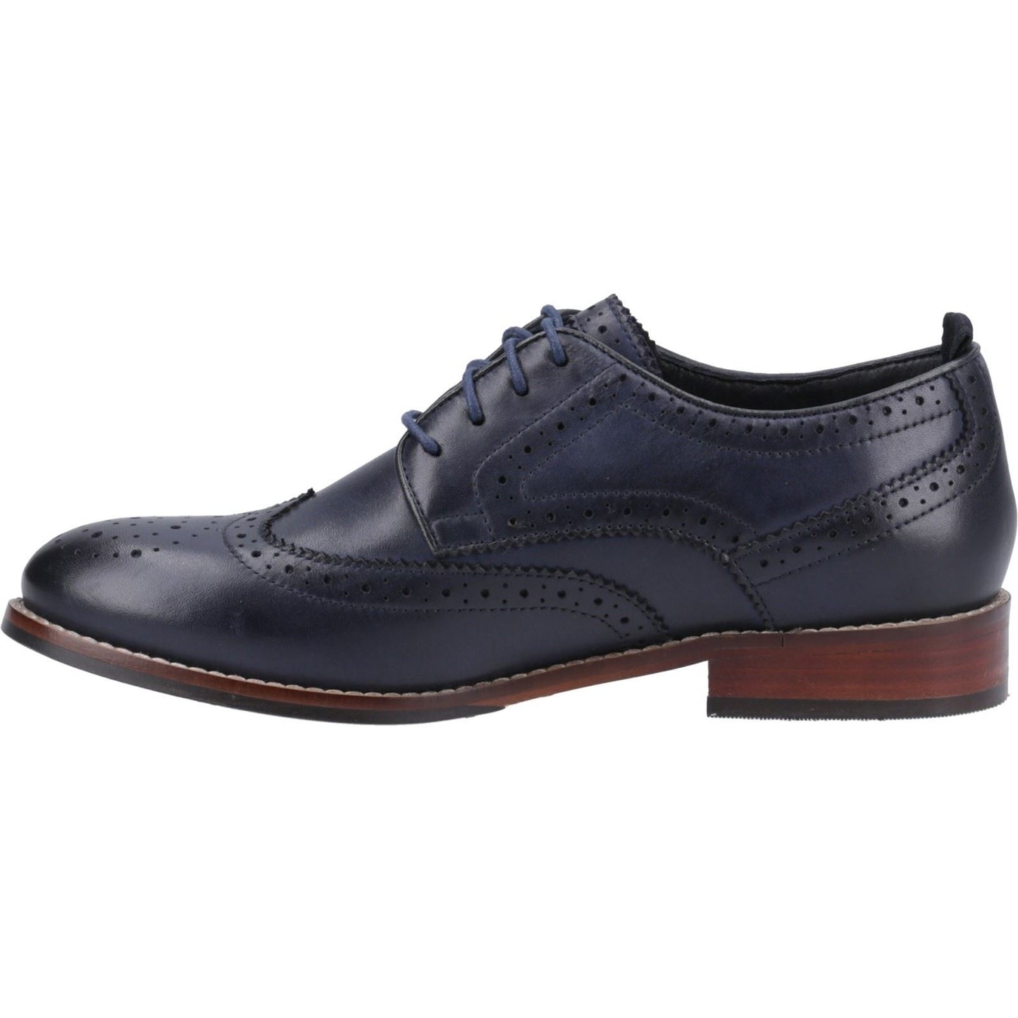 Hush Puppies Women's Natalia Brogue in Navy