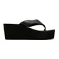 Bench Vacay Women's Black Flip Flops