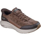 Skechers Contour Foam Cordelux Textile Men's Brown Cozycord/Pu Trainers