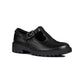 Geox J Casey Girl Leather Girl's Black Shoes