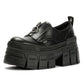 Buffalo Gospher Front Zip Lo Vegan Women's Black Shoes